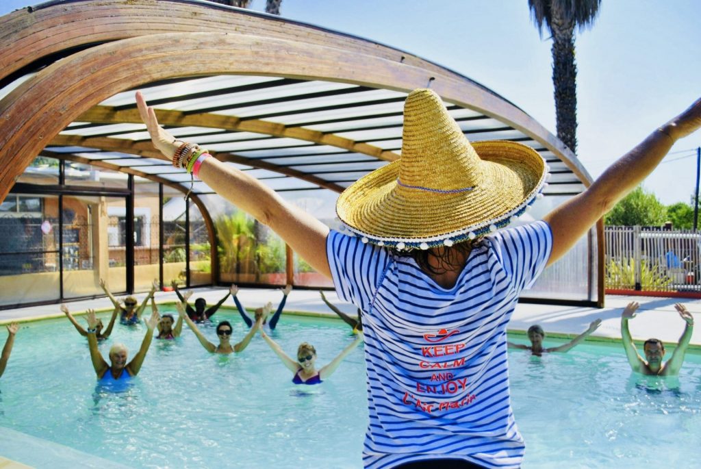 L'Air Marin : Camping Vias avec piscine couverte et chauffée